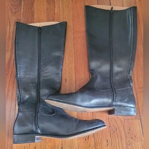 Nice!Women's KENNETH COLE NY  knee high riding style leather boot 8.5M $245